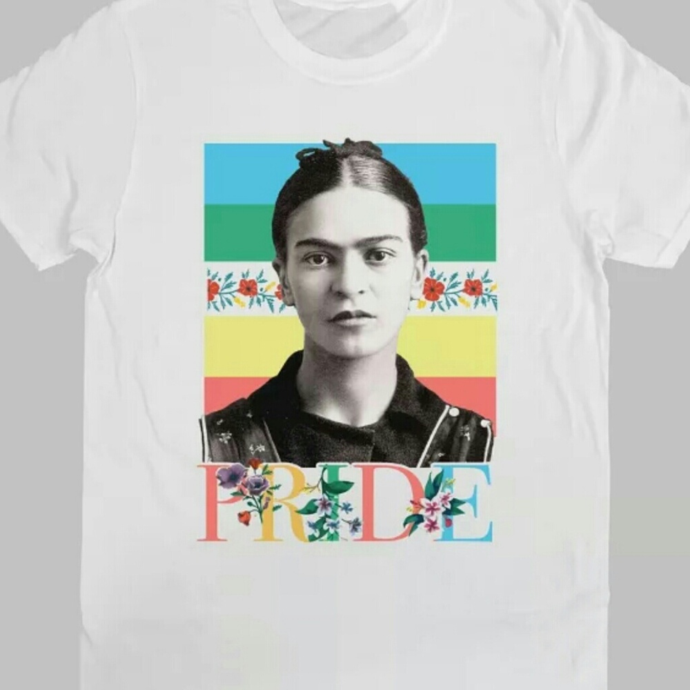 Frieda Kahlo Printed T-Shirt Unisex Size Large - Picture 3 of 5